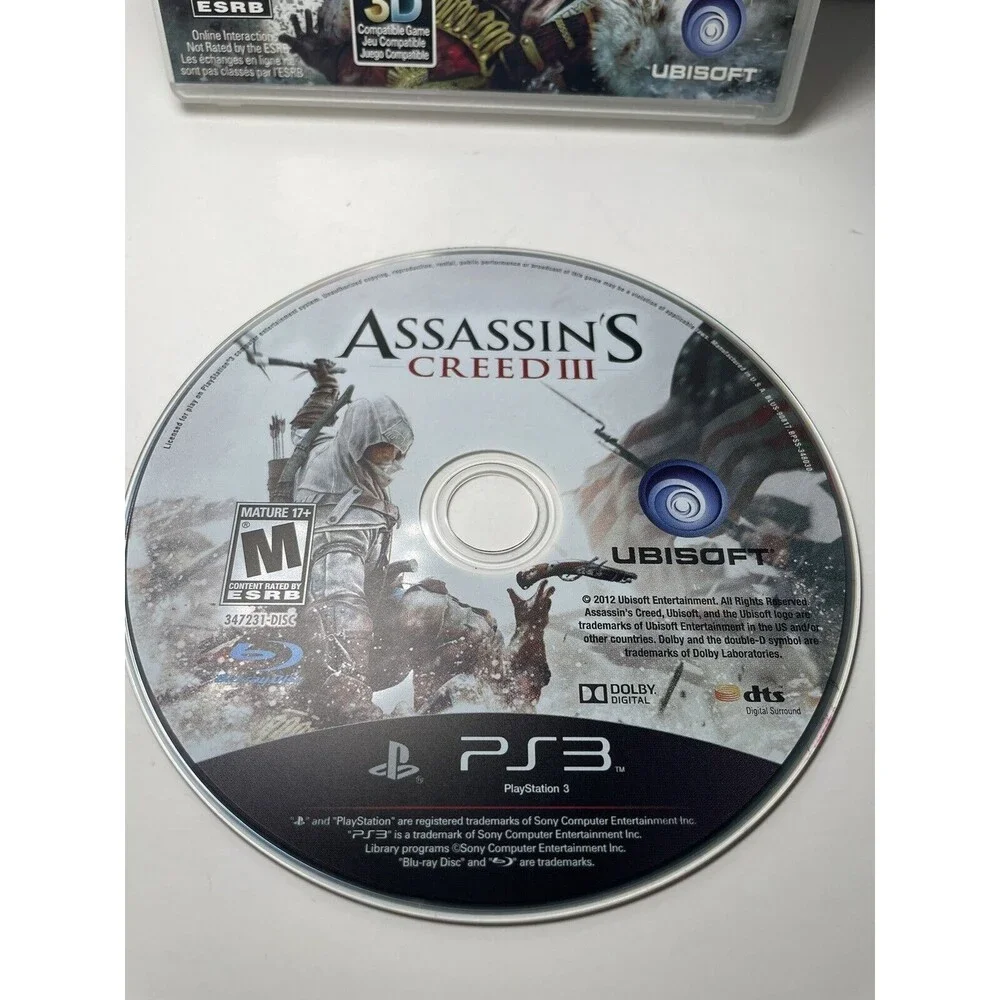 Assassin’s Creed 3 (PS3, PlayStation 3) Tested